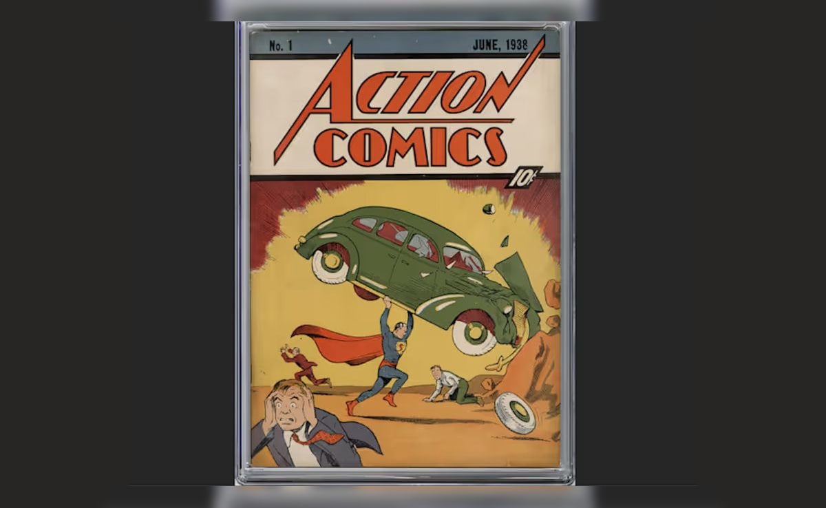 Rare Copy Of Comic Book That Introduced World To Superman Sells For $15 Million