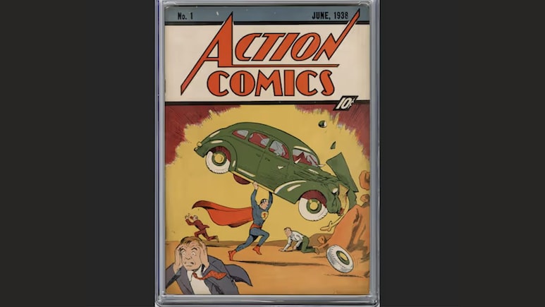 Rare Copy Of Comic Book That Introduced World To Superman Sells For $15 Million