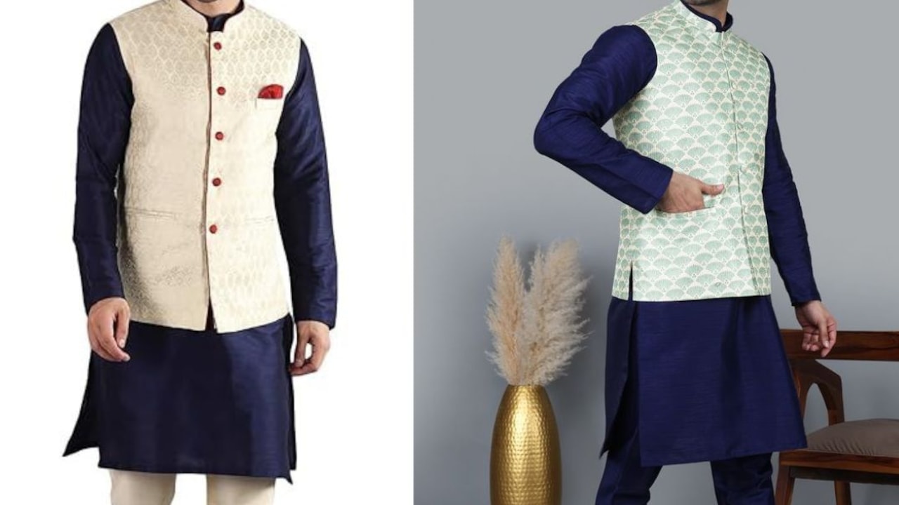 7 Best Ethnic Jackets for Men That Elevate Plain Kurtas: Grab These Stylish Designs Now.