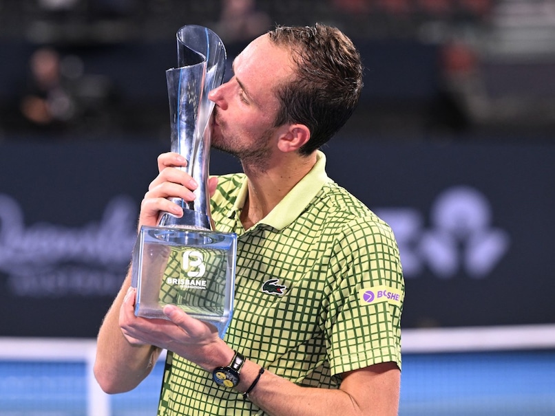 Daniil Medvedev Warms Up In Style For Australian Open With Brisbane Win