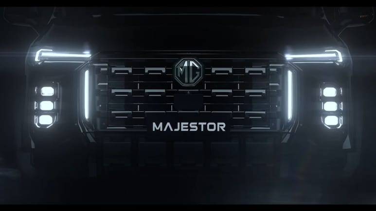 MG Majestor SUV Teased Ahead Of February 12 Unveil