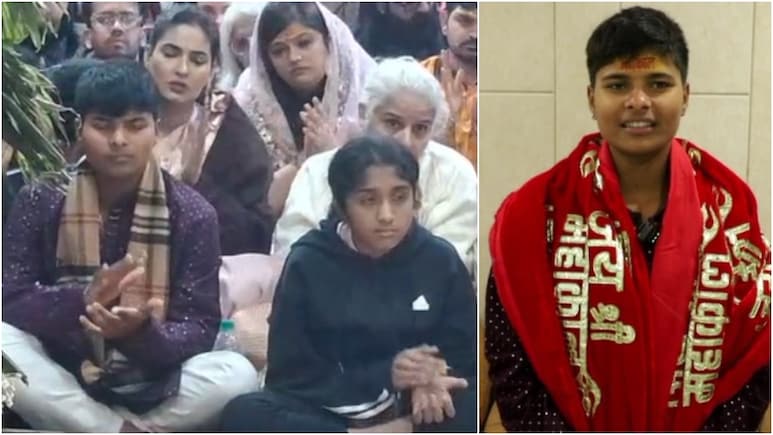 Kranti Goud: महाकाल के दरबार में विश्व कप विजेता टीम की खिलाड़ी क्रांति गौड़, भस्म आरती में शामिल होकर लिया आशीर्वाद