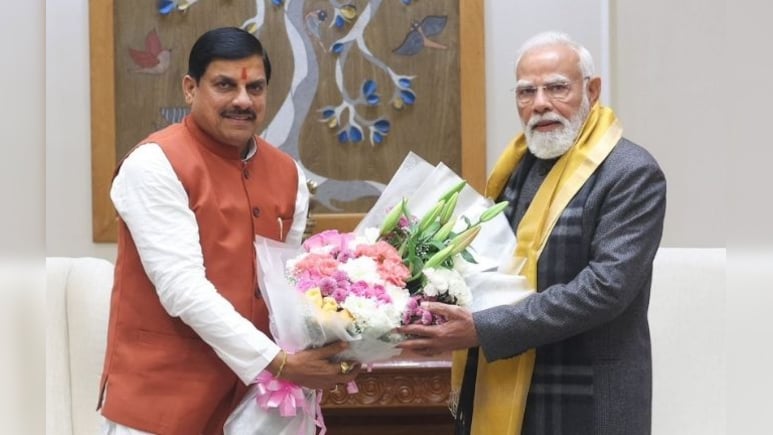 मुख्यमंत्री यादव ने प्रधानमंत्री नरेंद्र मोदी से की मुलाकात, &lsquo;नक्सल मुक्त मध्यप्रदेश&rsquo; की दी जानकारी