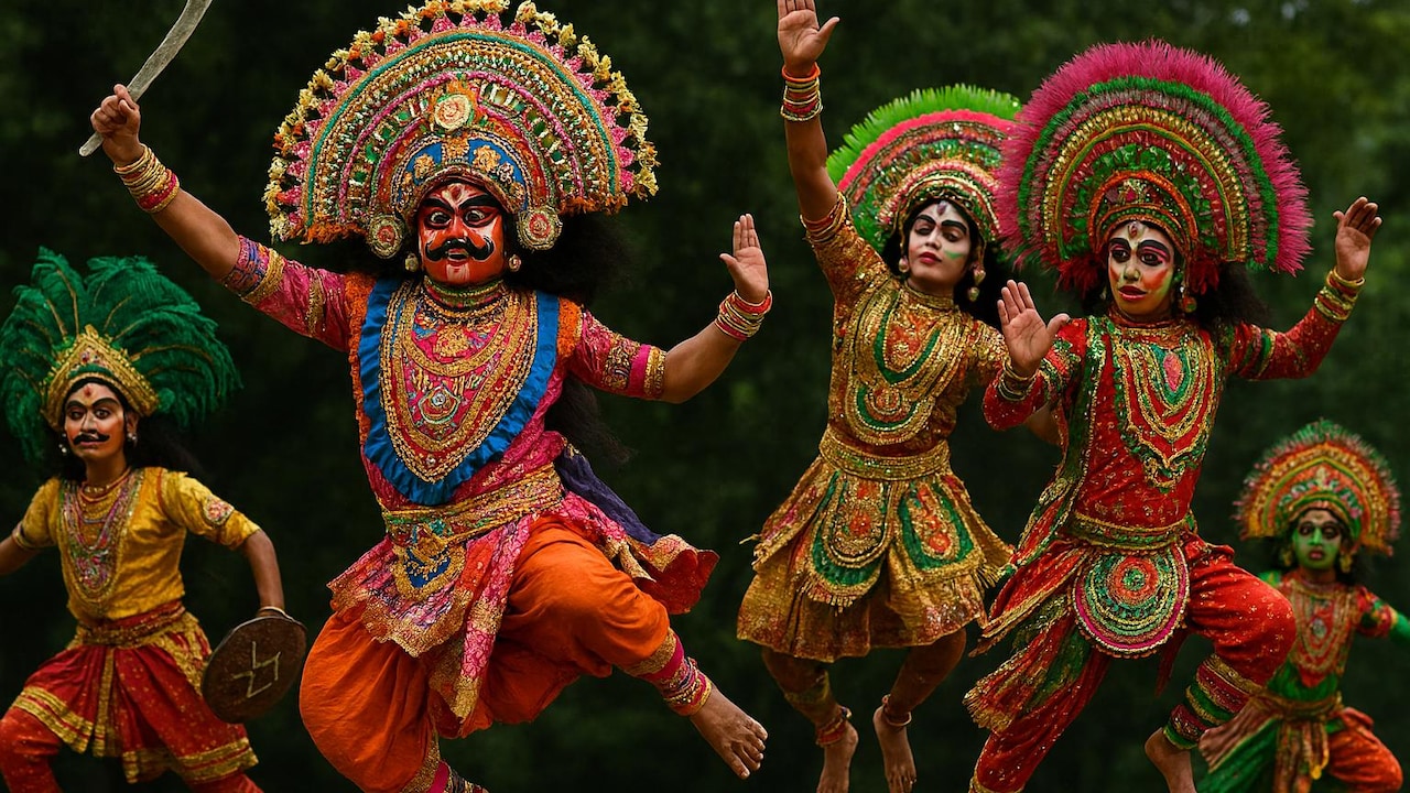 Which Sambalpuri saree will you pick to wear at Chhau Music Festival 2026?