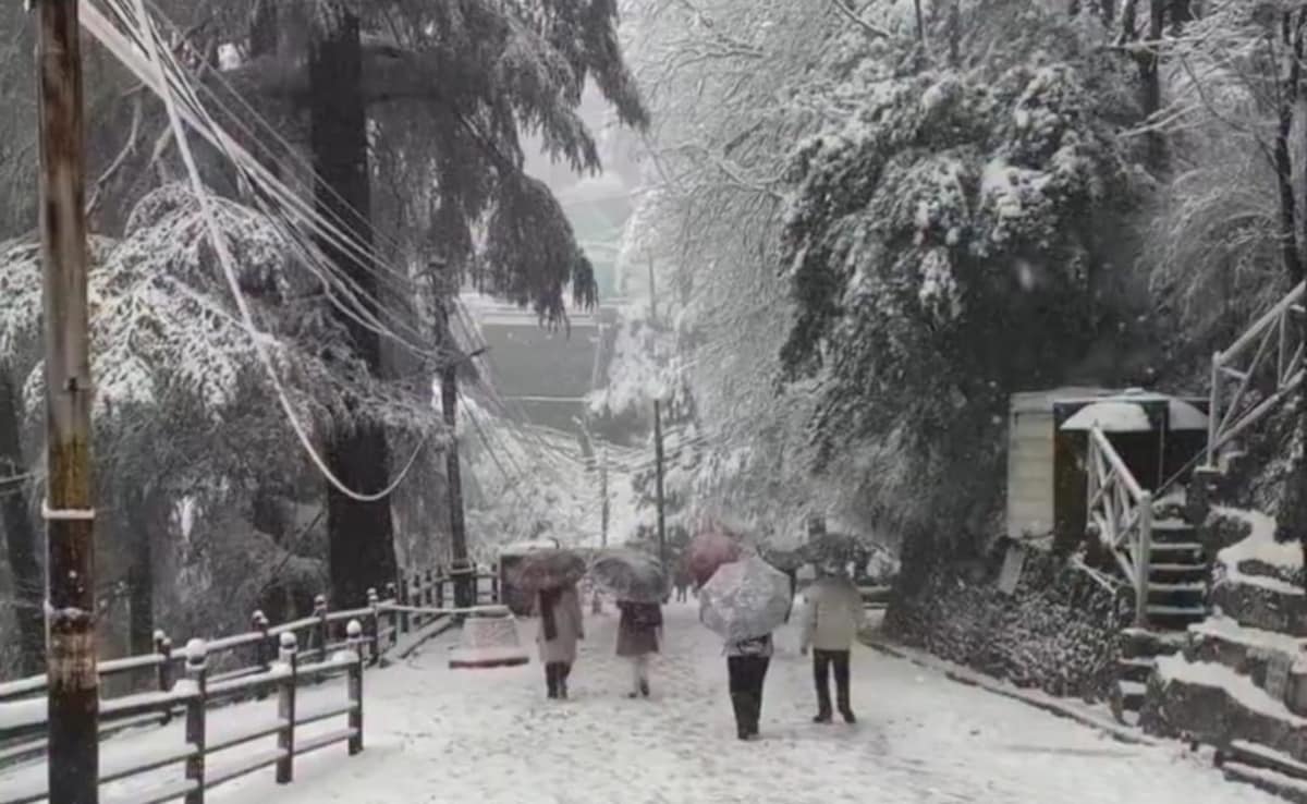 North Indian Tourist Destinations Blanketed In Snow, Videos Go Viral