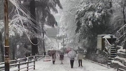 Viral Videos Show Popular North Indian Tourist Destinations Blanketed In Fresh Snow
