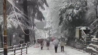 North Indian Tourist Destinations Blanketed In Snow, Videos Go Viral