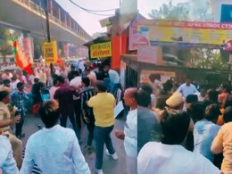 Ambernath Shivsena-BJP Rada : अंबरनाथ पालिकेबाहेर जोरदार राडा; शिवसेना-भाजप कार्यकर्त्यांमध्ये मारहाण