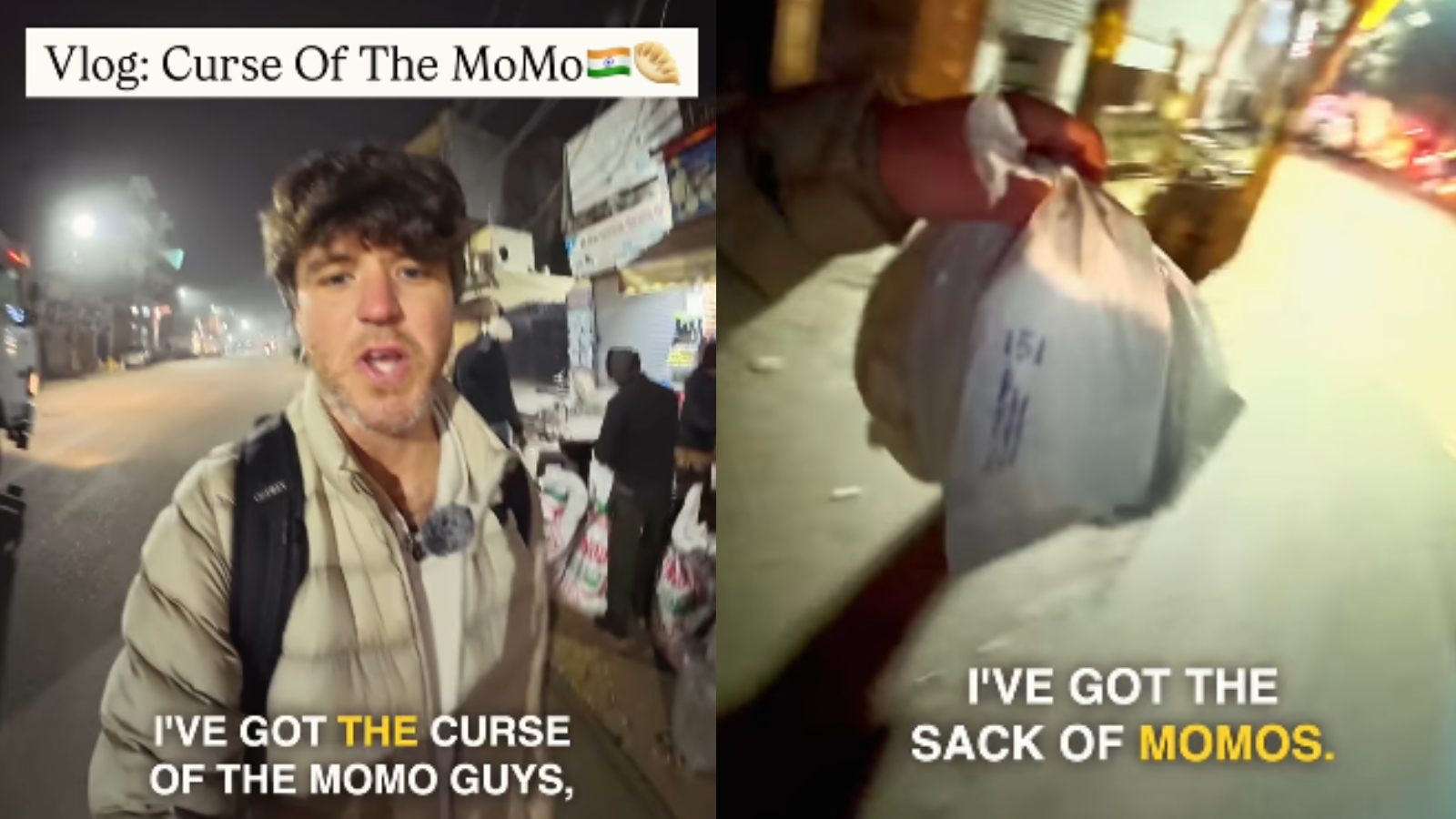 US Vlogger Gets "Curse Of The Momo" When In Delhi, And Foodies Can Truly Relate