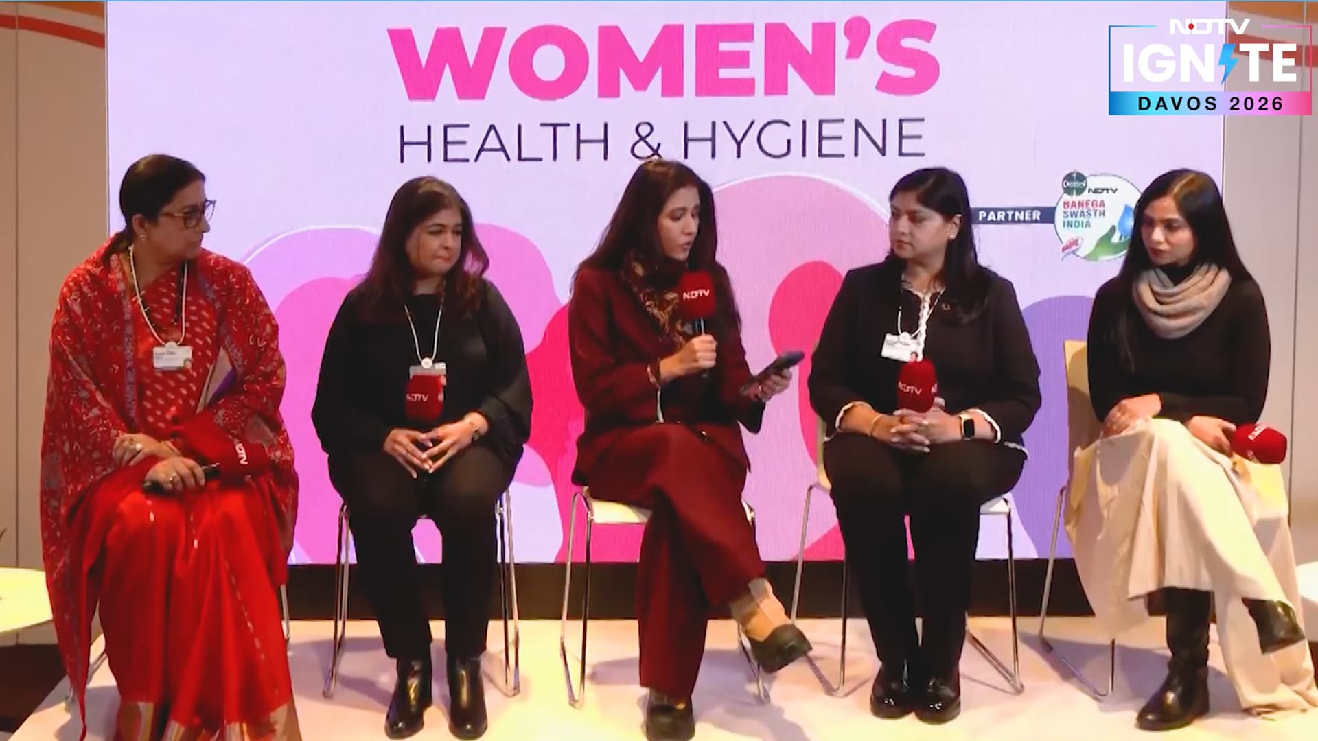 Dettol Banega Swasth India On Women's Health & Progress At Davos 2026