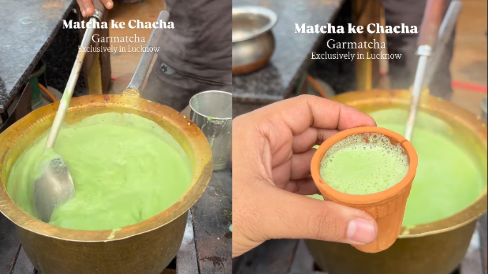 Watch: Video Of Lucknow's Garam Matcha Chai Served In Kulhad Goes Viral