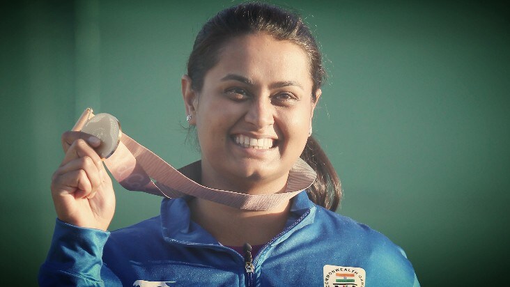 CWG 2018 | Day 7: Shreyasi Singh Wins Gold in Double Trap&nbsp;