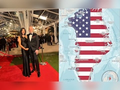 Trump Aide's Wife's "Soon" Post With US-Flagged Greenland Pic, Denmark Reacts