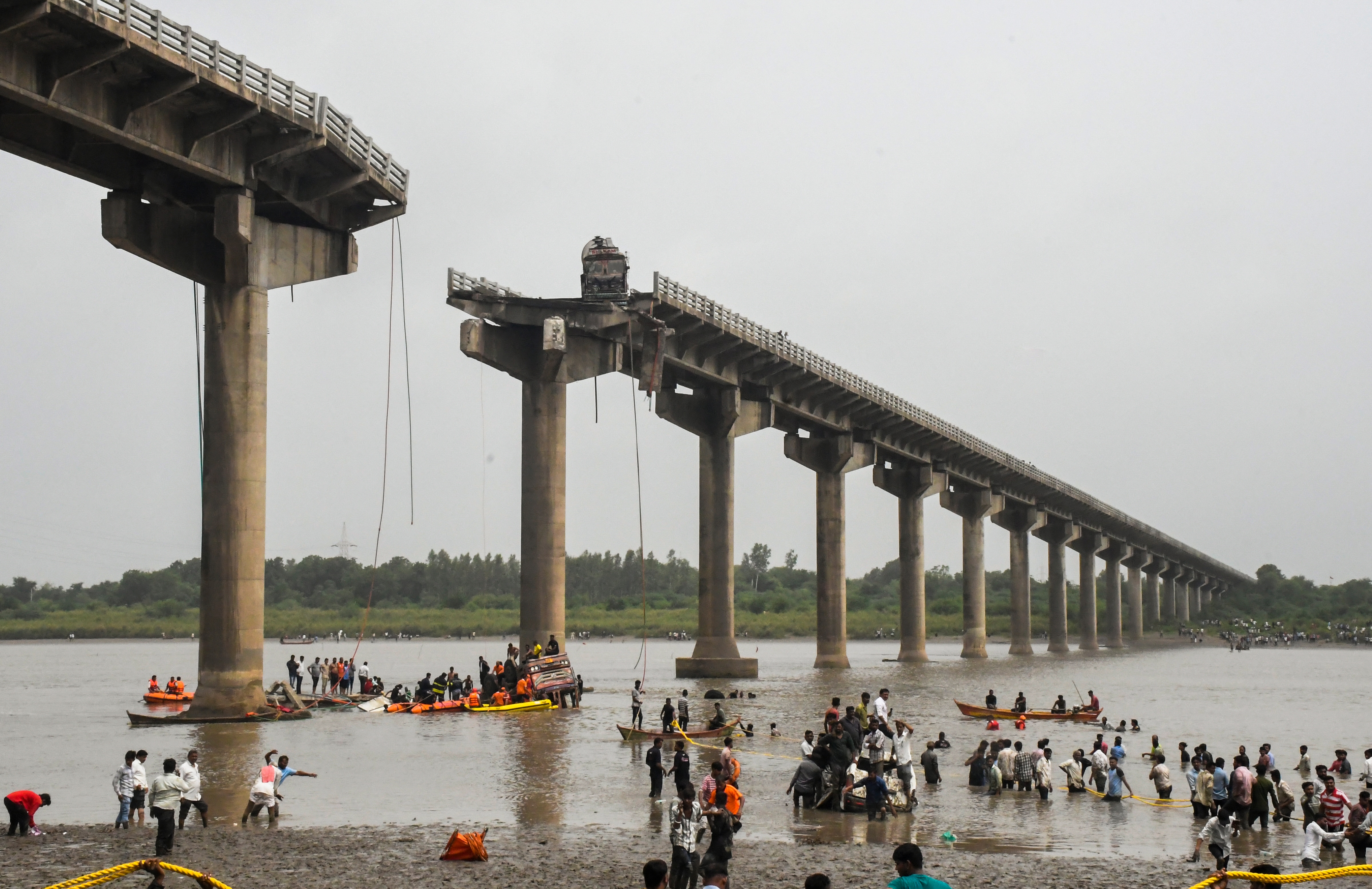 Breaking News Live: Gujarat Bridge Collapse Death Toll Rises To 17; Search Operations Ongoing