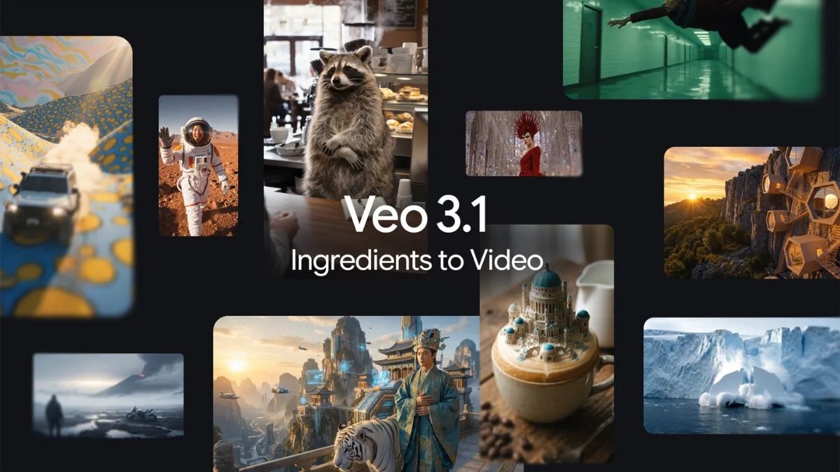 Veo 3.1 Ingrédients (voir vidéo) : Contrôle, inventivité et régularité accrus