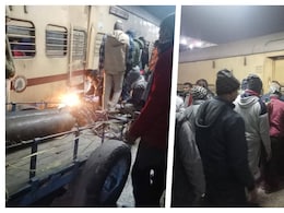 समस्तीपुर जंक्शन पर बड़ा हादसा टला, चलती ट्रेन में फंसा हाइड्रेंट पाइप, चिंगारी निकली तो मची अफरातफरी