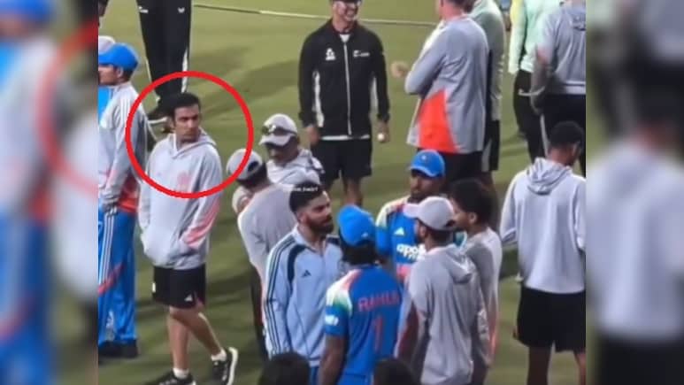 IND vs NZ: हार के बाद हर्षित राणा को विराट कोहली देते दिखे बल्लेबाजी टिप्स, गौतम गंभीर चुपचाप देखते रहे, Video Viral