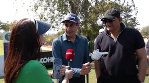 Azhar's Golf Swing Shocks The Pros - Better Than Frequent Players!