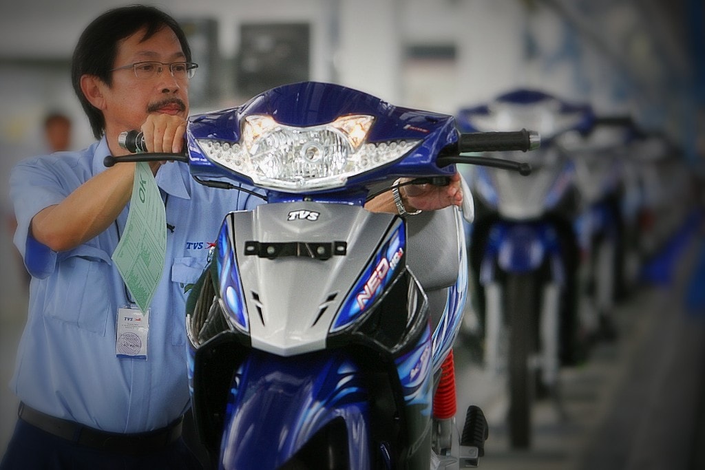 TVS Motor Clocks Best Monthly Sales In Over A Year