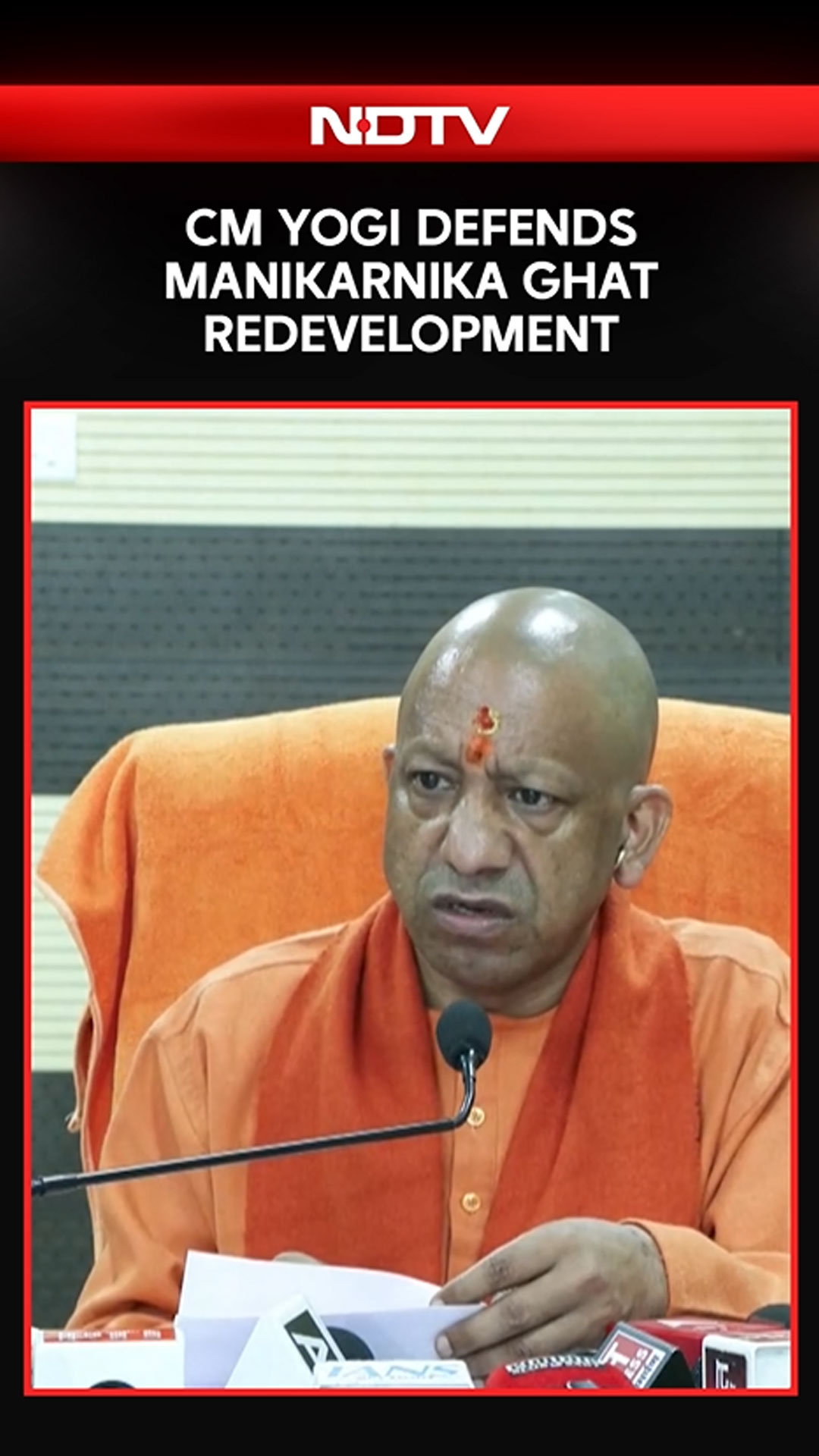 "Last Rites Should Be Held In A Dignified Manner," UP CM Defends Manikarnika Ghat Redevelopment