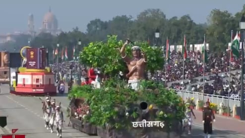 VIDEO: दिल्ली के कर्तव्य पथ पर दिखा छत्तीसगढ़ का शौर्य, शान से निकली देश के पहले जनजातीय डिजिटल संग्रहालय की झांकी