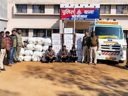 जान बचाने की जगह एंबुलेंस से नशे की तस्करी, महासमुंद पुलिस ने पकड़ा 2.60 करोड़ का गांजा; आरोपी गिरफ्तार