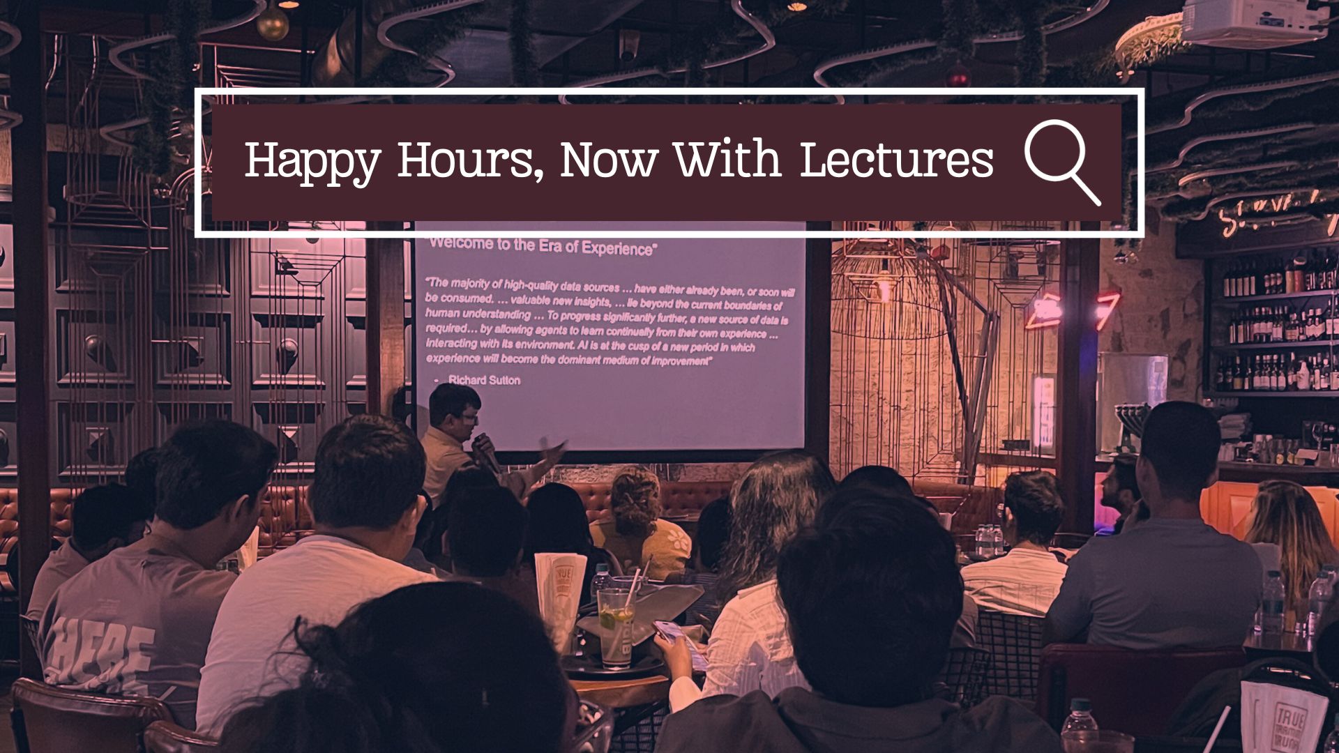 A Bar, A Lecture, And The Return Of Shared Curiosity &mdash; India&rsquo;s Nightlife Is Turning Brainy