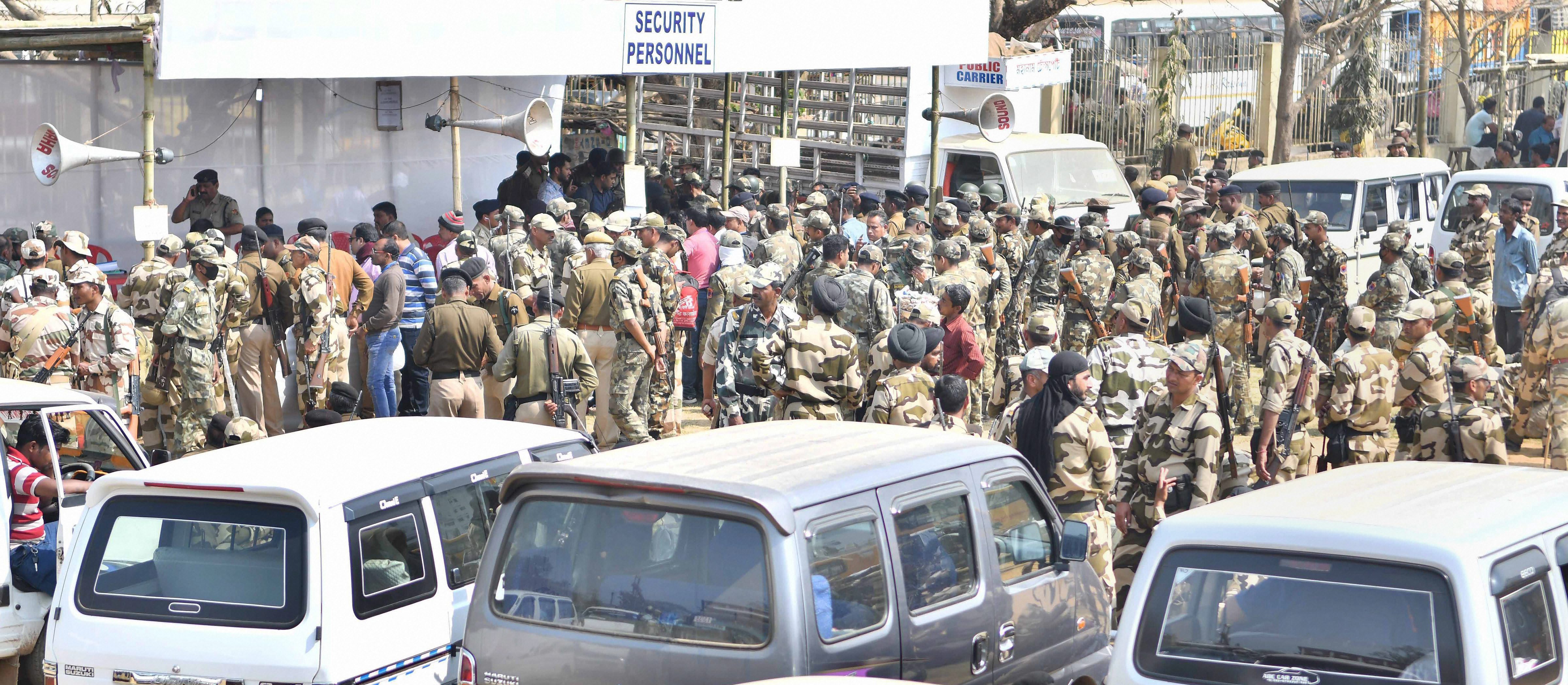 Polling Underway In Tripura Amid Tight Security