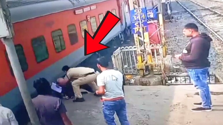 कल्याण रेल्वे स्थानकात क्षणात जीव गेला असता, पण तो प्रवासी अखेर वाचला..पोलिसाचा प्रजासत्ताक दिनी होणार सत्कार