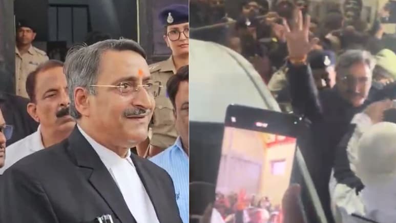 डॉ आंबेडकर का फोटो जलाने के मामले में जेल से बाहर आए एडवोकेट अनिल मिश्रा, स्वागत करने पहुंचे समर्थक