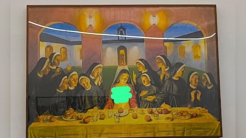 Kerala Church Groups Protest Over Painting They Claim Insults 'Last Supper'