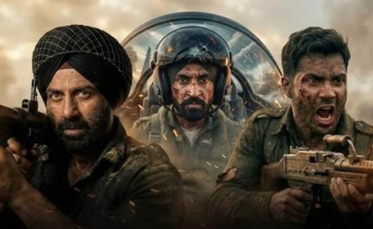 नॉर्थ इंडिया में फिर गरजा सनी देओल का नाम! बॉर्डर 2 की ताबड़तोड़ ओपनिंग, 3 दिन में 100 करोड़ पार करने की तैयारी