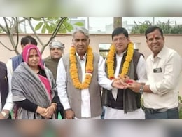 दौसा की राजनीति में एक मुलाकात से आया भूचाल, सांसद के घर पहुंचे वसुंधरा राज में मंत्री रहे वीरेंद्र मीणा