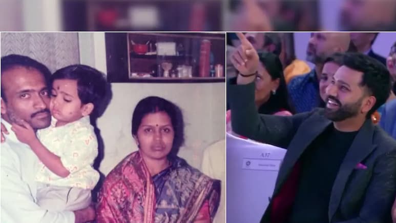 उस तस्वीर की कहानी, जिसे देख चहक गए रोहित, आंखों में उतर आया बचपन