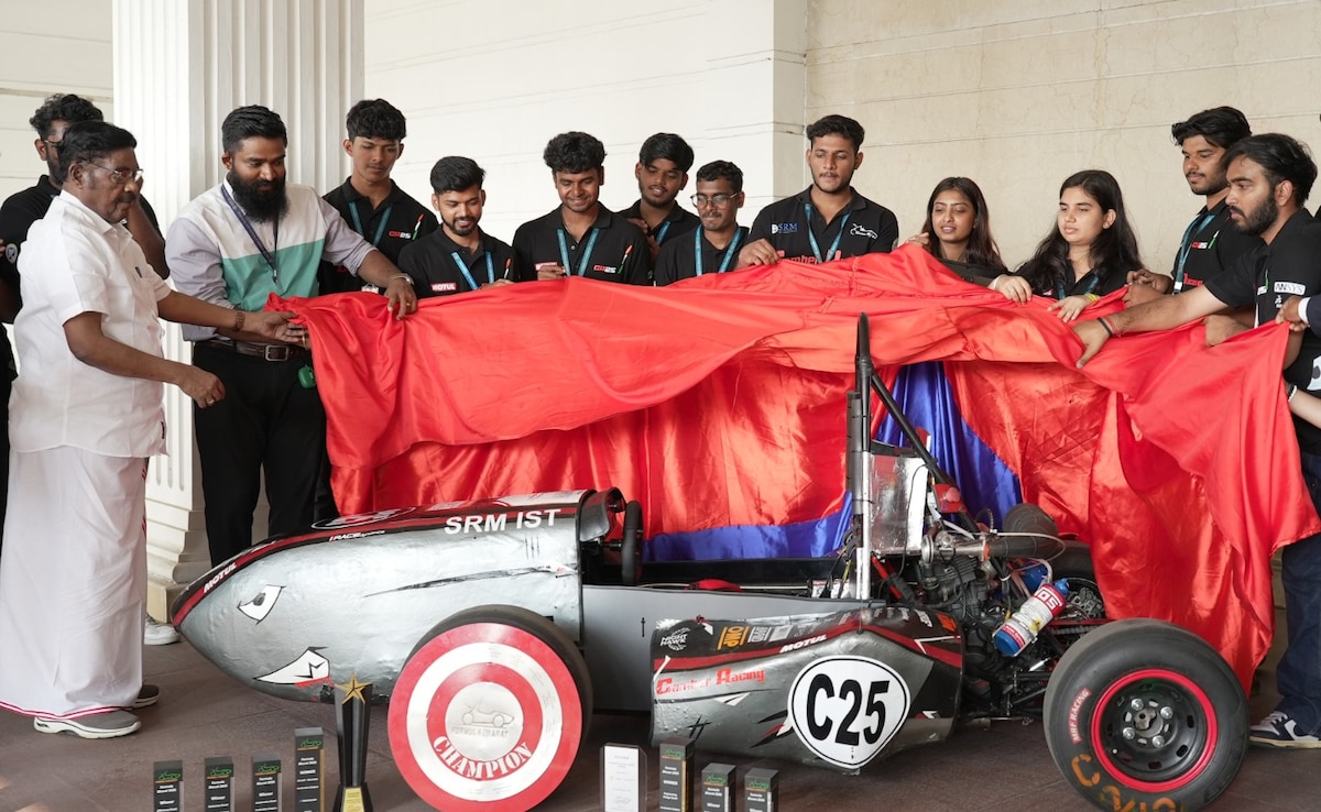 SRM Institute Of Science And Technology Races To National Victory With Team Camber Racing At Formula Bharat 2026