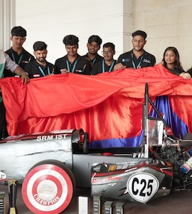 SRM Institute Of Science And Technology Races To National Victory With Team Camber Racing At Formula Bharat 2026