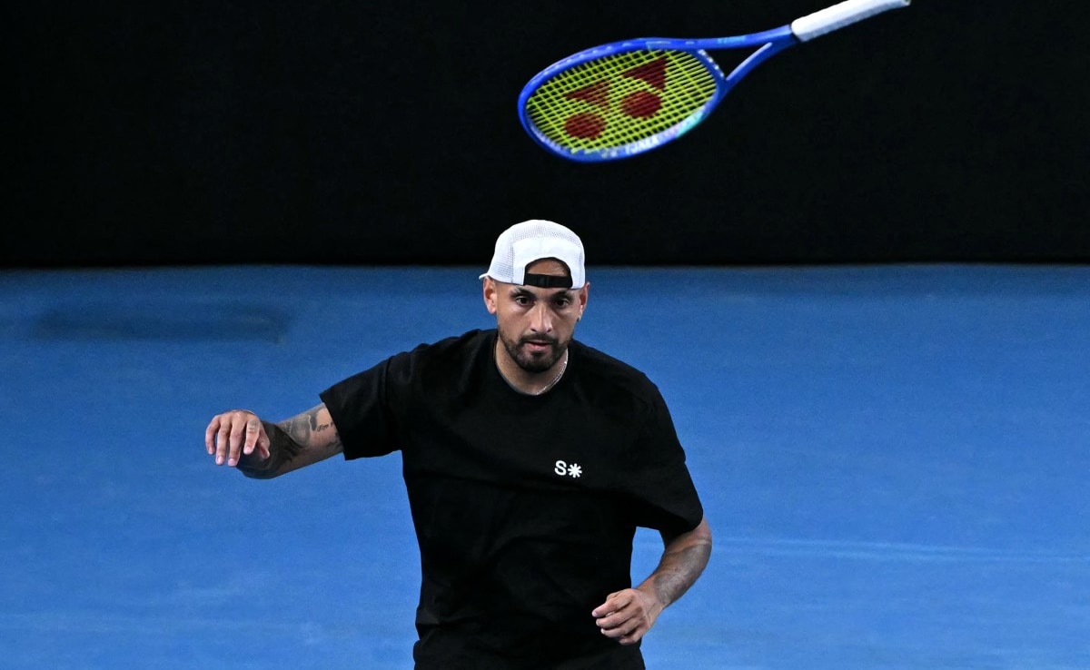 "Tired And P****d Off": Fuming Nick Kyrgios Puts Tennis Future On Hold After Australian Open Exit