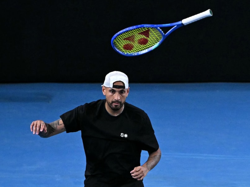 "Tired And P****d Off": Fuming Nick Kyrgios Puts Tennis Future On Hold After Australian Open Exit