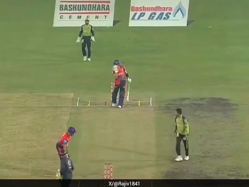 Video: Pakistan Star Mocks Bowler, Catastrophe Unfolds On Next Delivery