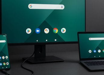 L' int&eacute;gralit&eacute; de l' interface de bureau d' Android a fuit&eacute;, y compris la nouvelle barre d'&eacute;tat et les extensions Chrome
