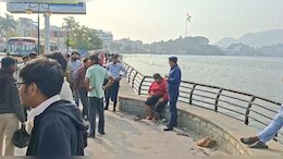 आनासागर झील में कूदी युवती, बचाने के ल&zwj;िए तुरंत कूद पड़े गोताखोर&nbsp;