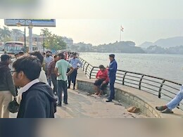आनासागर झील में कूदी युवती, बचाने के ल&zwj;िए तुरंत कूद पड़े गोताखोर&nbsp;