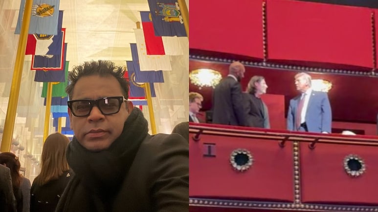 Trump Makes A Cameo In AR Rahman's Instagram Reel From <i>Melania</i> Premiere In US. Watch Video