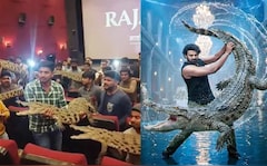 Prabhas Fans Take Fake Crocodiles To <i>The Raja Saab</i> Shows, Recreate Viral Scene
