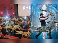 Prabhas Fans Take Fake Crocodiles To <i>The Raja Saab</i> Shows To Recreate Viral Scene