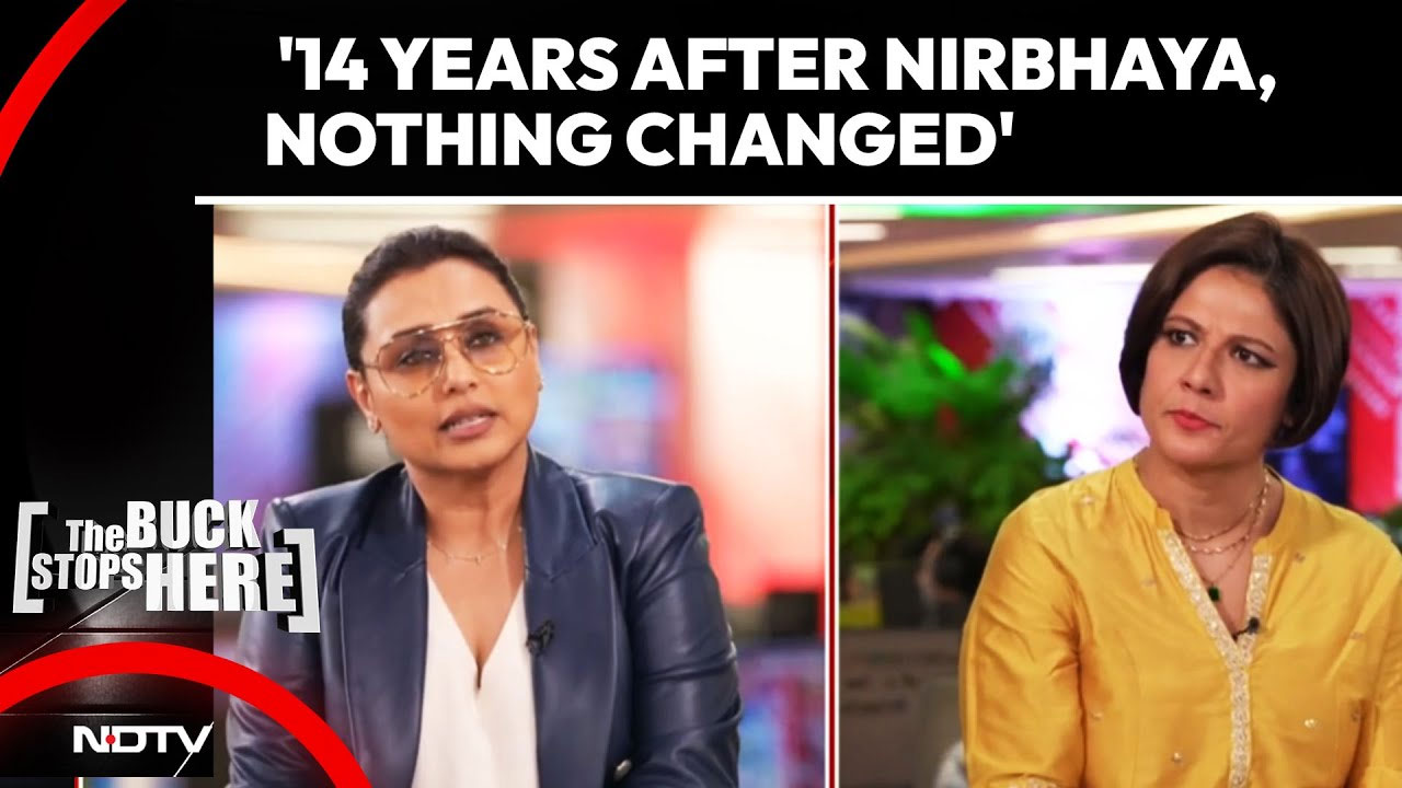'14 Years After Nirbhaya, Nothing Has Changed': Rani Mukerji