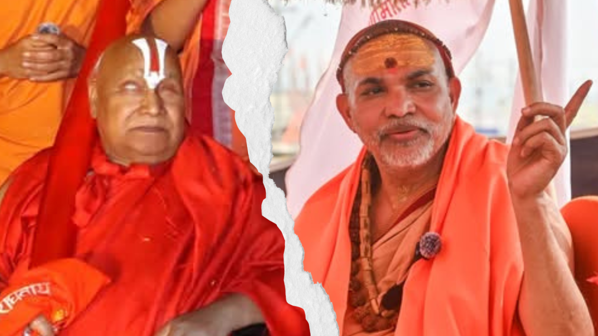 शंकराचार्य में कौन‑सी संधि है, यह भी नहीं पता...स्वामी अविमुक्तेश्वरानंद से तीखी बहस में रामभद्राचार्य