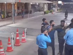 On Camera, Guards Attacked At Hyderabad Complex. They Blame Blinkit Workers