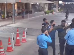 On Camera, Guards Attacked At Hyderabad Complex. They Blame Blinkit Workers