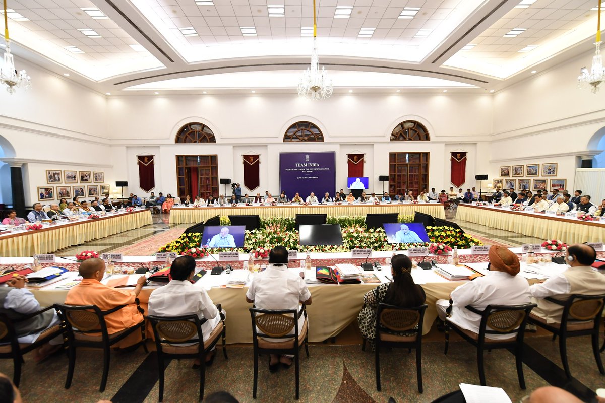 More Steps Needed To Achieve Double-Digit Growth: PM At NITI Aayog Meet